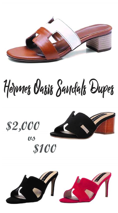 hermes empire sandal dupe|hermes oasis sandals outfit.